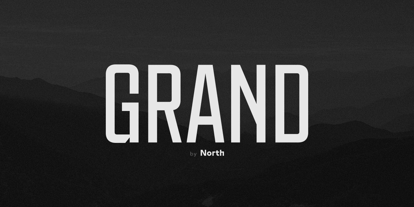 Шрифт Grand